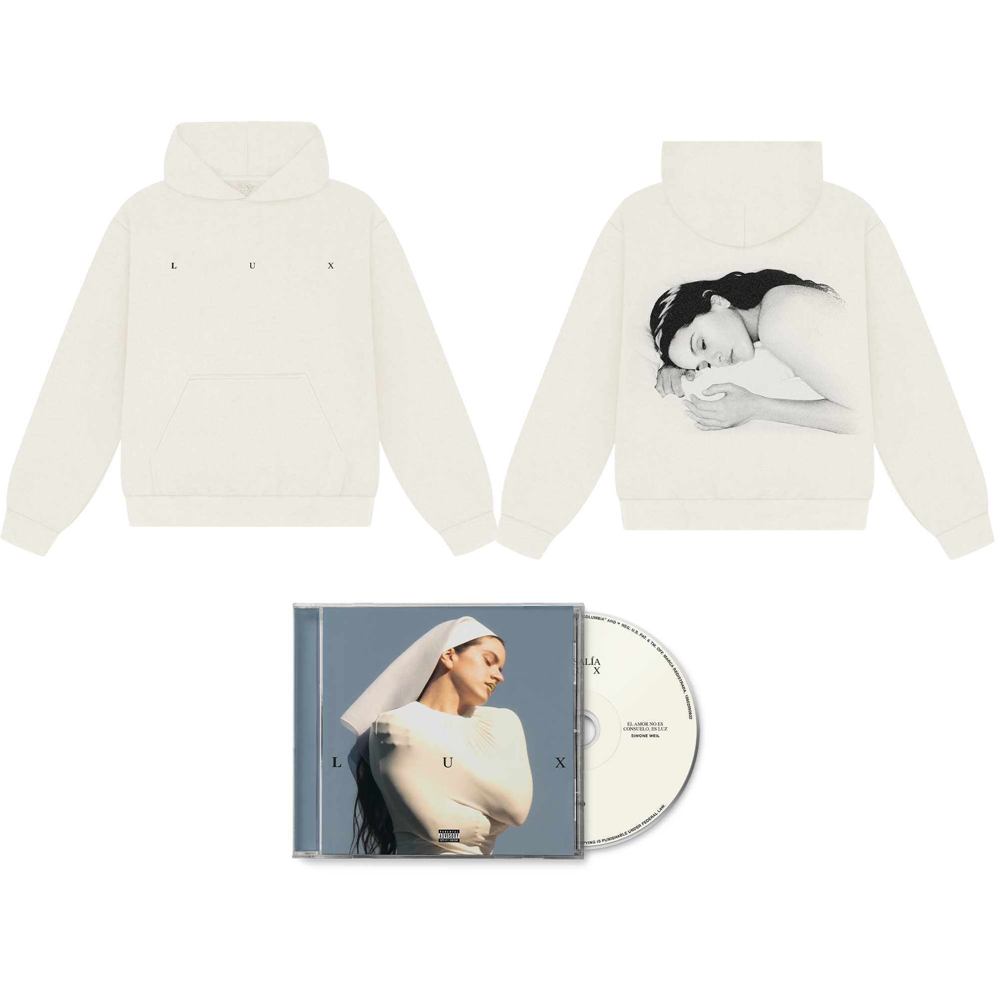 LUX PHOTO HOODIE & CD