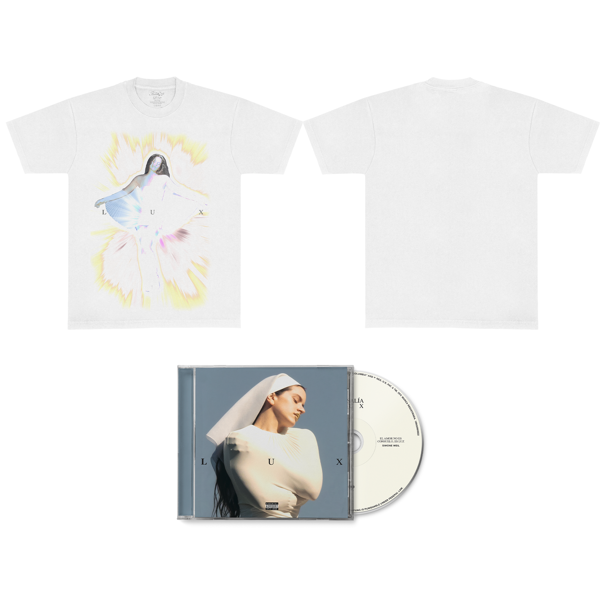 LUX PHOTO T-SHIRT + CD