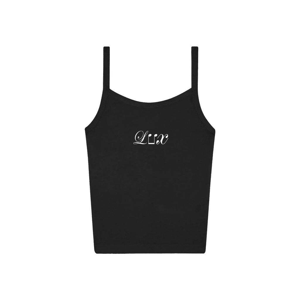 LUX LOGO TANK - BLACK
