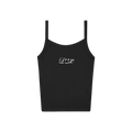LUX LOGO TANK - BLACK