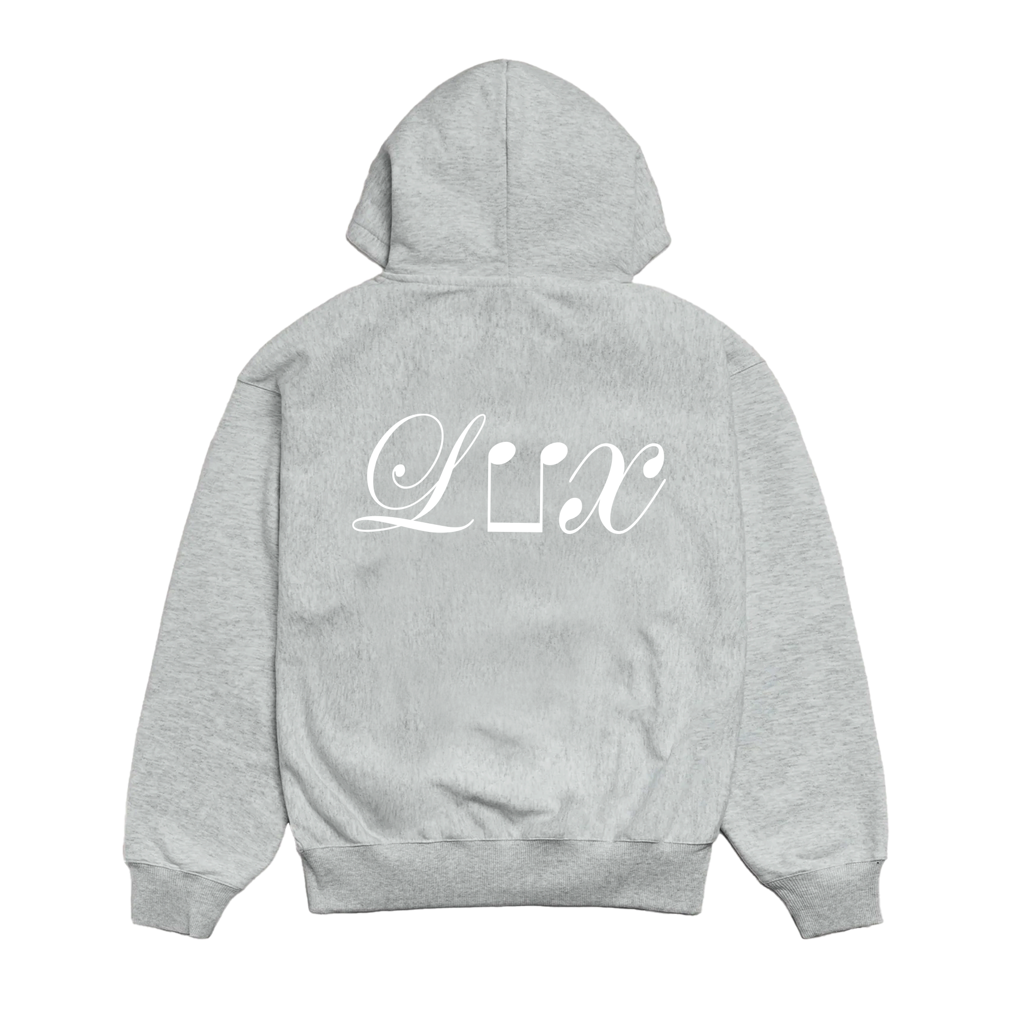 LUX LOGO ZIP HOODIE