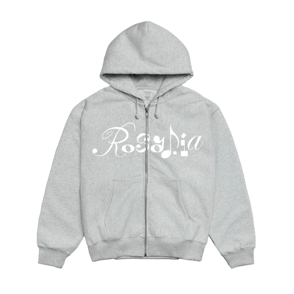 LUX LOGO ZIP HOODIE