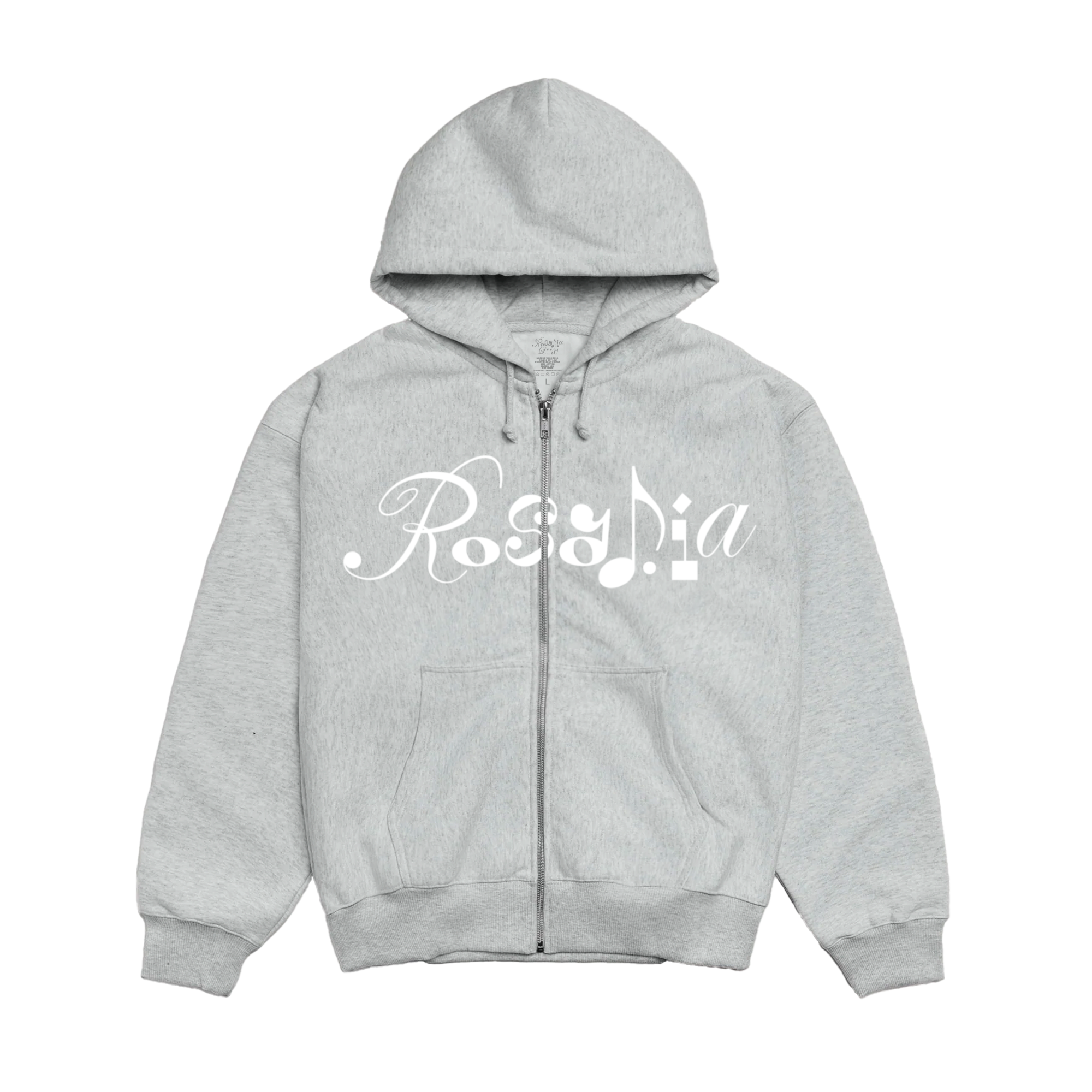 LUX LOGO ZIP HOODIE
