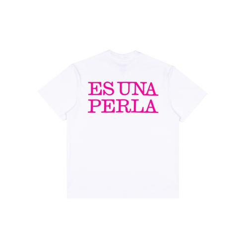 Es Una Perla White Tee